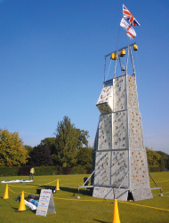 Hire mobile climbing walls in the UK